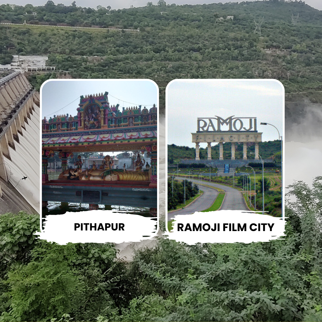 Pithapur Kuravpur Srisailam With Ramoji Film City Tour